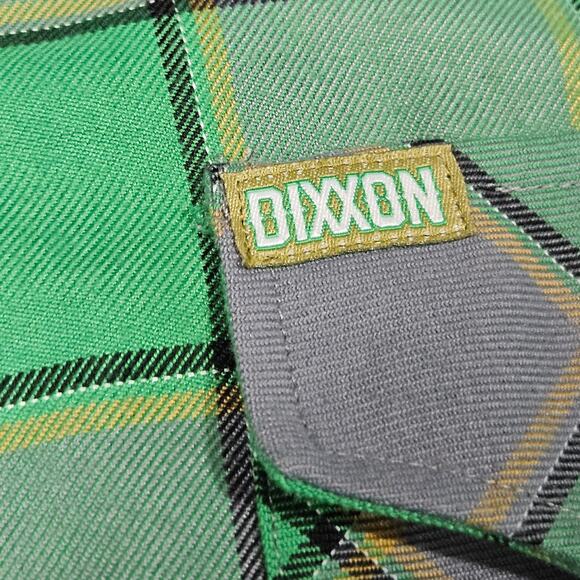 Dixxon Flannel The Auld Pub Shirt 2XL Green Plaid D-Tech St Patricks Day Irish - Picture 5 of 10